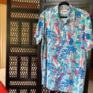 Tipsy Elves short-sleeved aloha Hawaiian shirt